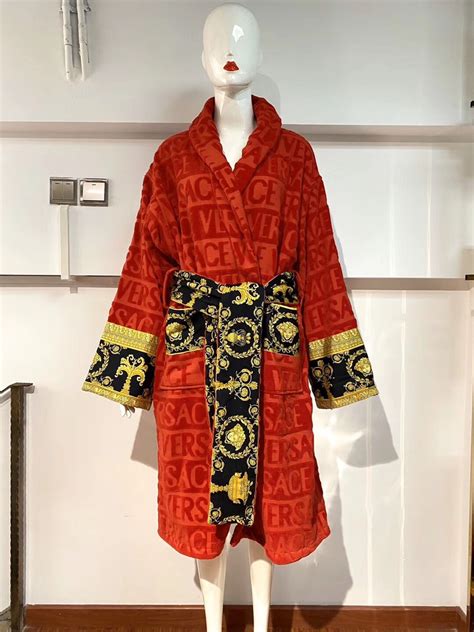 versace fake robe|versace his and hers robes.